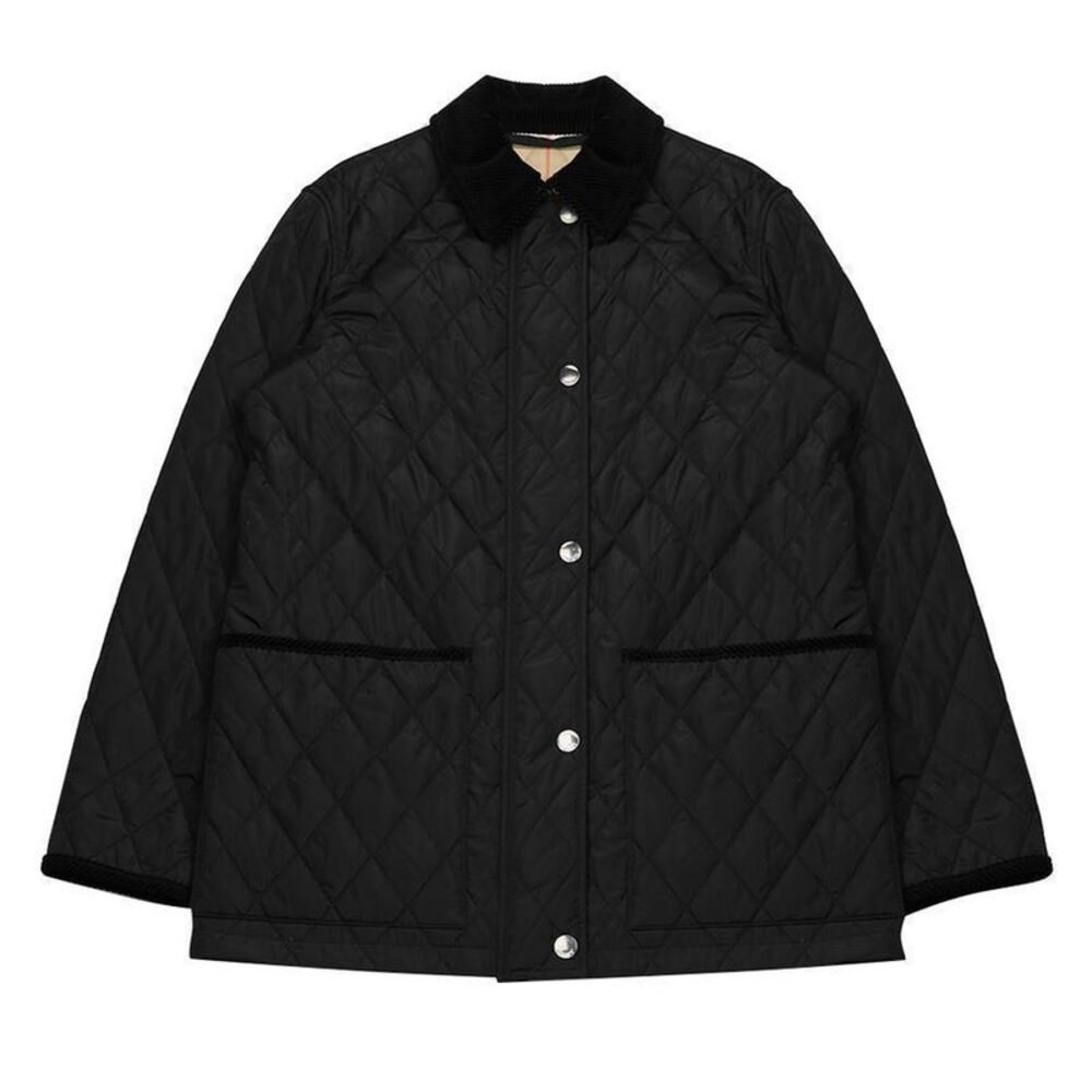 Quilted Nylon Half Jacket